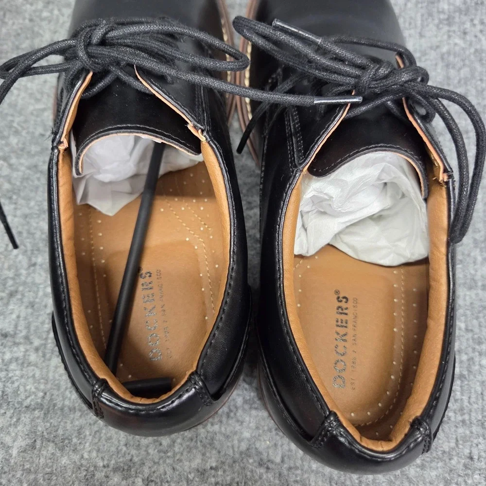 NEW Dockers Mens Fairway Business Dress‎ Lace-up Plain Toe Oxford Shoe 7.5